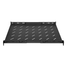 INTELLINET 19"Fachboden variable Schienen 550mm tief Black