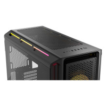 Corsair iCUE LINK 5000T LX PC-Gehäuse, Midi-Tower, E-ATX, RGB, Tempered Glass - Black Corsair iCUE LINK 5000T LX PC-Gehäuse, Midi-Tower, E-ATX, RGB, Tempered Glass - Black