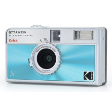 Kodak Kodak EKTAR H35N Compact 35 mm Film Camera Blue, Silver Kodak Kodak EKTAR H35N Compact 35 mm Film Camera Blue, Silver