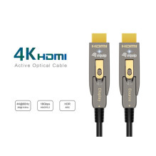 Equip HDMI HS Ethernet 2.0 D / A D-AOC 4K / 60Hz 15.00m Pilka Equip HDMI HS Ethernet 2.0 D / A D-AOC 4K / 60Hz 15.00m Pilka