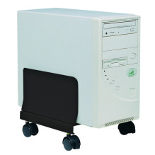 Techly PC vežimėlis su ratukais, metalinis, Black