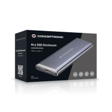 CONCEPTRONIC SSD korpusas B-Key M.2- B / B+M-Key / USB-C / A gr CONCEPTRONIC SSD korpusas B-Key M.2- B / B+M-Key / USB-C / A gr