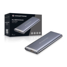 CONCEPTRONIC SSD enclosure B-Key M.2- B / B+M-Key / USB-C / A gr CONCEPTRONIC SSD enclosure B-Key M.2- B / B+M-Key / USB-C / A gr