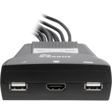 Inter-Tech KVM Switch LS-21HA HDMI, 2 Port, Kunststoff retail Inter-Tech KVM Switch LS-21HA HDMI, 2 Port, Kunststoff retail