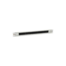 Equip 19 colių pataisų skydelis 50xRJ45 Cat3 UTP 1U ISDN RAL7035 Equip 19 colių pataisų skydelis 50xRJ45 Cat3 UTP 1U ISDN RAL7035