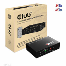 Club3D HDMI Switchbox 3...