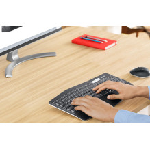 Logitech Belaidė klaviatūra ir pelė MK850 juoda, mažmeninė kaina