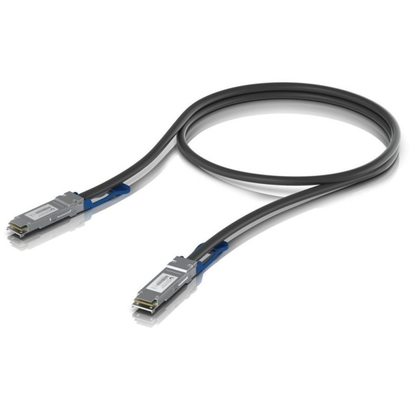 Ubiquiti 100G DAC-QSFP28 Kabel (Black, 0.5 Meter)