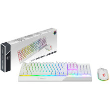 MSI „Vigor GK-30 Combo“ žaidimų klaviatūra, BALTA MSI „Vigor GK-30 Combo“ žaidimų klaviatūra, BALTA