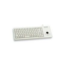 CHERRY TAS G84-5400 Corded EU-Layout hellGray TRACKBALL USB