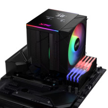 Lüfter XPG MAESTRO PLUS 62DA (120mm ARGB Fan) Juoda mažmeninė prekyba Lüfter XPG MAESTRO PLUS 62DA (120mm ARGB Fan) Juoda mažmeninė prekyba