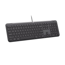 Logitech USB klaviatūra K620 Plona graphite