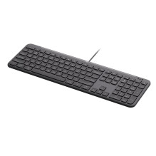 Logitech USB klaviatūra K620 Plona graphite