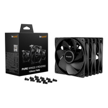 be quiet! Lüfter Pure Wings 3 Reverse PWM Triple Pack - 120mm Gehäuselüfter