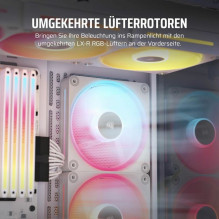 CORSAIR Lüfter 120*120*25 LX120-R RGB iCUE Link Single (W) CORSAIR Lüfter 120*120*25 LX120-R RGB iCUE Link Single (W)