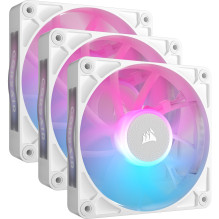 Corsair iCUE LINK RX120 RGB Starter Kit, weiß, LED-Steuerung, 120mm, 3er-Pack Corsair iCUE LINK RX120 RGB Starter Kit, weiß, LED-Steuerung, 120mm, 3er-Pack