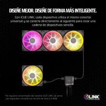 CORSAIR Lüfter 120*120*25 LX120 RGB iCUE Link Single