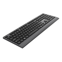 MULTIMEDIJOS USB KLAVIATŪRA ANGLŲ / JUODA KB-MCH-06 GEMBIRD