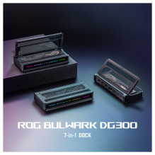 ASUS ROG Bulwark Dock (2025) DG300 mobile device dock station ASUS ROG Bulwark Dock (2025) DG300 mobile device dock station