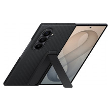 Samsung Anglies pluošto stovintis dėklas „Galaxy Fold8 Ultra Black“ Samsung Anglies pluošto stovintis dėklas „Galaxy Fold8 Ultra Black“