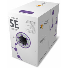 Solarix Cat.5e UTP LSOH Gray SXKD-5E-UTP-LSOH Solarix Cat.5e UTP LSOH Gray SXKD-5E-UTP-LSOH