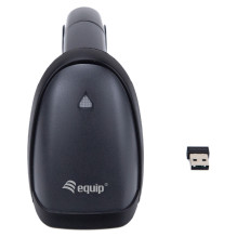 Equip 2D-Barcodescanner Laser Wireless / 2.4GHz+BT+Hlt schwarz