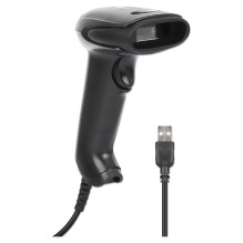 MANHATTAN 2D LED Barcodescanner 320mm 1,4m USB-Kabel schwarz