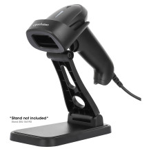 MANHATTAN 2D LED Barcodescanner 320mm 1,4m USB-Kabel schwarz