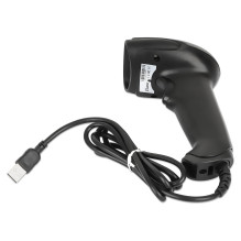 MANHATTAN 2D LED Barcodescanner 320mm 1,4m USB-Kabel schwarz