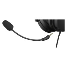 Deltaco Headset Gaming Proteinleder,3,5-mm-Anschluss black Deltaco Headset Gaming Proteinleder,3,5-mm-Anschluss black