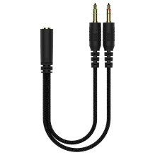 Deltaco Headset Gaming Proteinleder,3,5-mm-Anschluss black Deltaco Headset Gaming Proteinleder,3,5-mm-Anschluss black