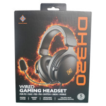Deltaco Headset Gaming Proteinleder,3,5-mm-Anschluss black Deltaco Headset Gaming Proteinleder,3,5-mm-Anschluss black