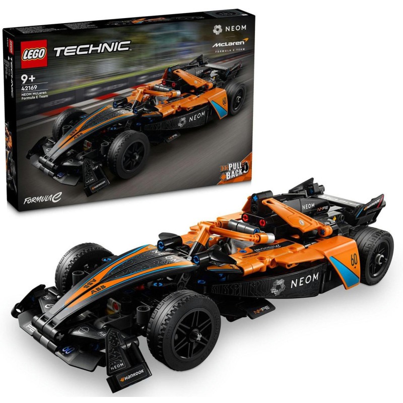 LEGO Technic NEOM McLaren Formulės E lenktyninis automobilis (42169)