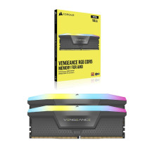 Corsair DIMM 64 GB DDR5-6000 (2x 32 GB) Dual-Kit (Gray, CMH64GX5M2B6000Z30, Vengeance RGB, INTEL XMP, AMD EXPO) Corsair DIMM 64 GB DDR5-6000 (2x 32 GB) Dual-Kit (Gray, CMH64GX5M2B6000Z30, Vengeance RGB, INTEL XMP, AMD EXPO)