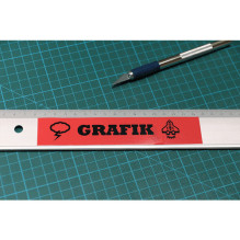 Brother Schriftband TZe-461 (36 mm, juodas auf rot)