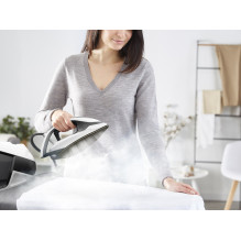 „Tefal Express Power SV8130“ 2800 W 1,8 l „Durilium AirGlide“ automatinio valymo padas, juoda, balta „Tefal Express Power SV8130“ 2800 W 1,8 l „Durilium AirGlide“ automatinio valymo padas, juoda, balta