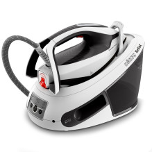 „Tefal Express Power SV8130“ 2800 W 1,8 l „Durilium AirGlide“ automatinio valymo padas, juoda, balta „Tefal Express Power SV8130“ 2800 W 1,8 l „Durilium AirGlide“ automatinio valymo padas, juoda, balta