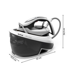 „Tefal Express Power SV8130“ 2800 W 1,8 l „Durilium AirGlide“ automatinio valymo padas, juoda, balta „Tefal Express Power SV8130“ 2800 W 1,8 l „Durilium AirGlide“ automatinio valymo padas, juoda, balta