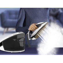 „Tefal Express Power SV8130“ 2800 W 1,8 l „Durilium AirGlide“ automatinio valymo padas, juoda, balta „Tefal Express Power SV8130“ 2800 W 1,8 l „Durilium AirGlide“ automatinio valymo padas, juoda, balta