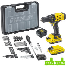 STANLEY SFMCD700D2A-QW 20 V gręžtuvas-suktuvas STANLEY SFMCD700D2A-QW 20 V gręžtuvas-suktuvas
