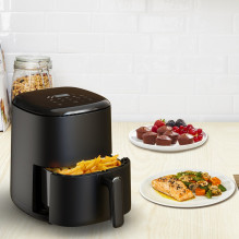 Tefal Easy Fry EY145810 fryer Single 3 L Stand-alone 1300 W Hot air fryer Black Tefal Easy Fry EY145810 fryer Single 3 L Stand-alone 1300 W Hot air fryer Black