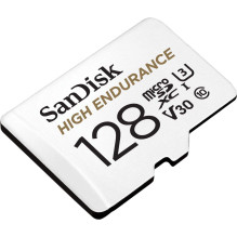 Sandisk 128GB High Endurance (weiß, UHS-I U3, Class 10, V30) Sandisk 128GB High Endurance (weiß, UHS-I U3, Class 10, V30)