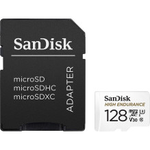 Sandisk 128GB High Endurance (weiß, UHS-I U3, Class 10, V30) Sandisk 128GB High Endurance (weiß, UHS-I U3, Class 10, V30)