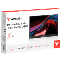 Verbatim Portable 15.6" FHD Touch Monitor LIGHT