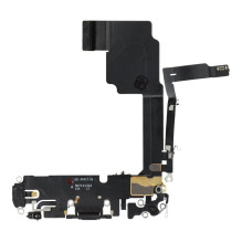 Charging flex USB for IPHONE 15 Pro black (pulled) Charging flex USB for IPHONE 15 Pro black (pulled)