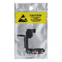 Charging flex USB for IPHONE 15 Pro black (pulled) Charging flex USB for IPHONE 15 Pro black (pulled)