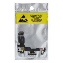 Charging flex USB for IPHONE 15 black (pulled)