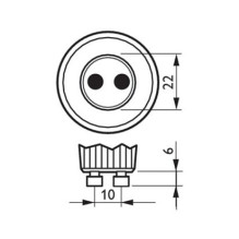 PHI Corepro LEDspot CLA 4.6-50W GU10 830 36° PHI Corepro LEDspot CLA 4.6-50W GU10 830 36°