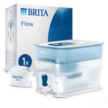 Flow XXL Tischwasserfilter 8.2l Weiss Petrol 125356 Flow XXL Tischwasserfilter 8.2l Weiss Petrol 125356