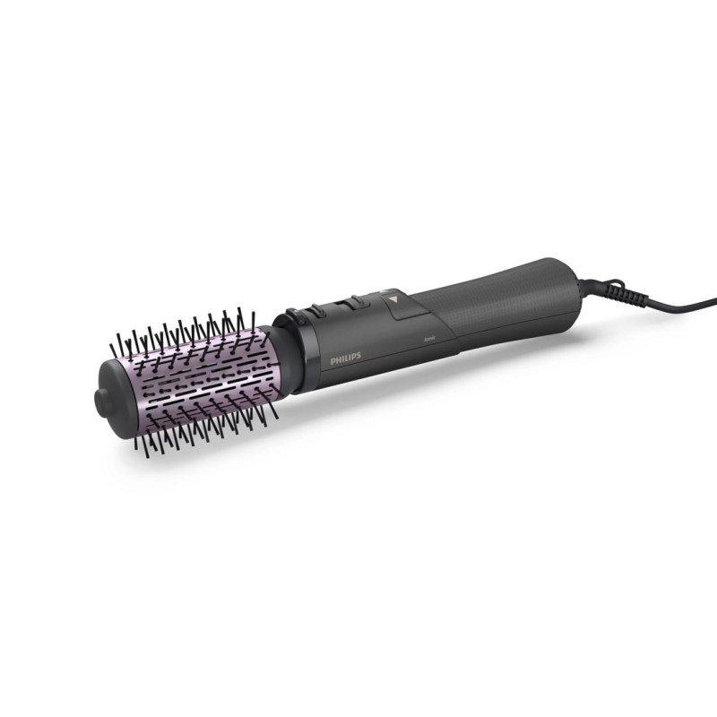 Plaukų formavimo priemonė - Philips 7000 Series BHA715 / 00 1000W Ioniška garbanojimo šepetys Šiltai pilka